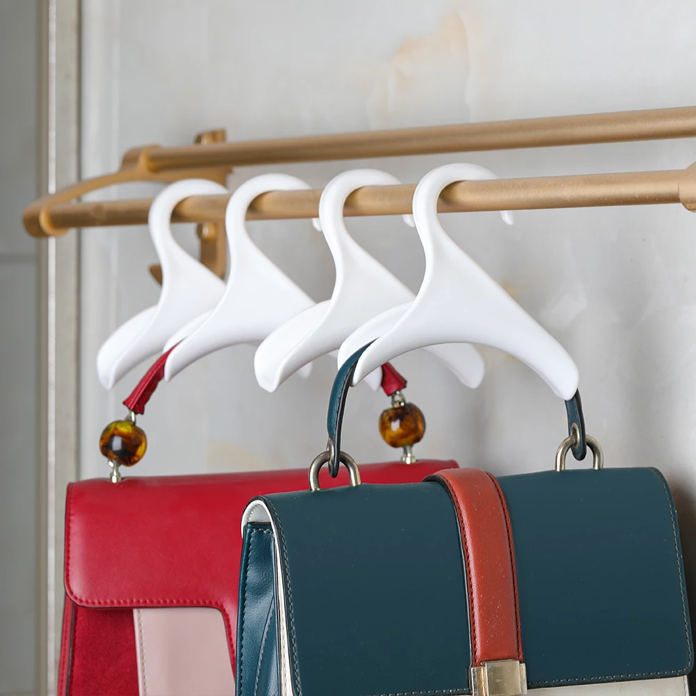 Hanging Purse Handbag Organizer Rack with Name Plate, Over The Door  Detachable Bag Storage Rack - Can