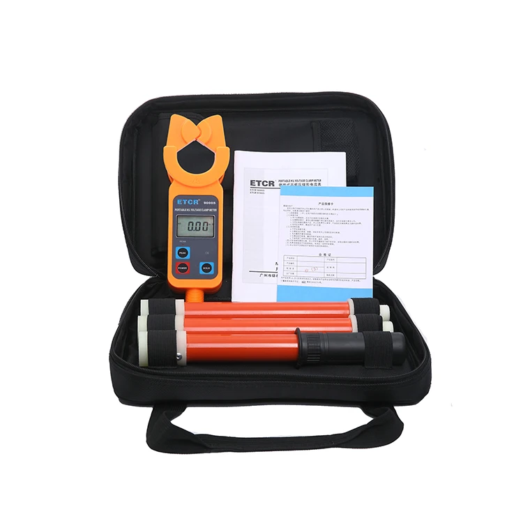 ETCR9000S Accuracy Measurement 0.01mA~1200A AC current Leakage Current H / L Voltage Clamp Meter