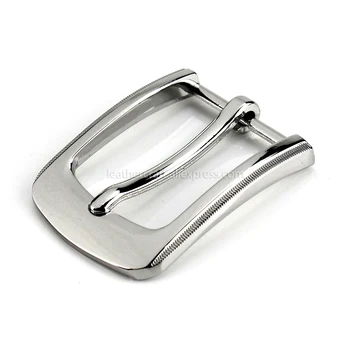 

1pcs Metal 3cm Belt Buckle Casual Silver End Bar Heel bar Single Pin Belt Buckle Leather Craft Webbing fit for 27-29mm belt