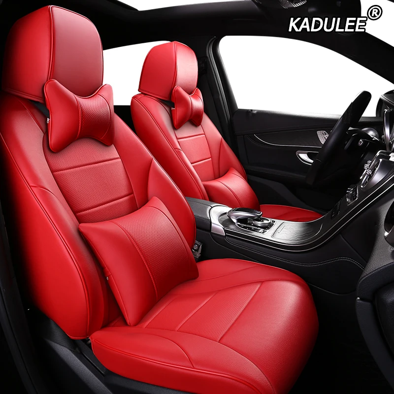 KADULEE пользовательские кожаный чехол автокресла для ссангйонг Актион, ссангйонг кайрон korando аксессуары Чехлы на сиденье автомобиля автомобильные чехлы