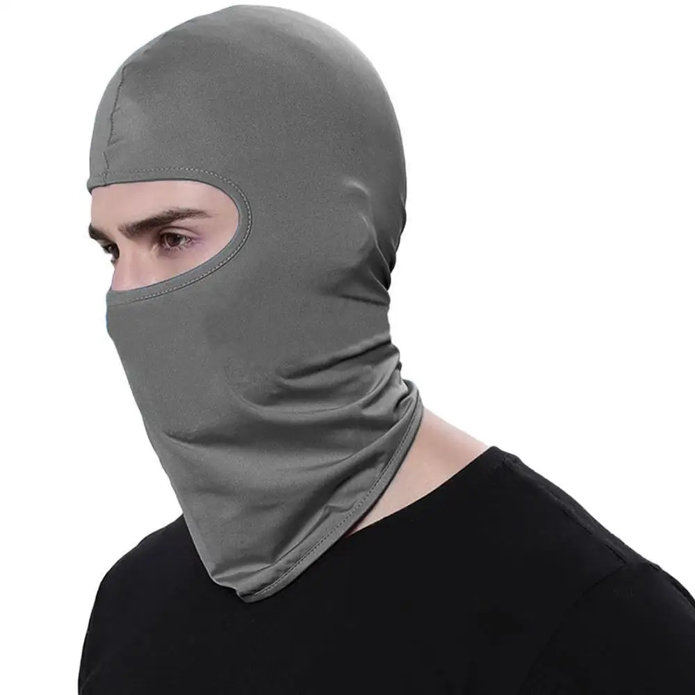 

Hot Selling Cycling Face Mask Ski Neck Outdoor Protection Balaclava Full Face Mask Ultra Thin And Breathable Windproof