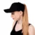 2021 Ponytail Tennis Cap Women Girl Adjustable Solid Snapback Cotton Comfort Summer Hats Casual Sport Caps DropShipping