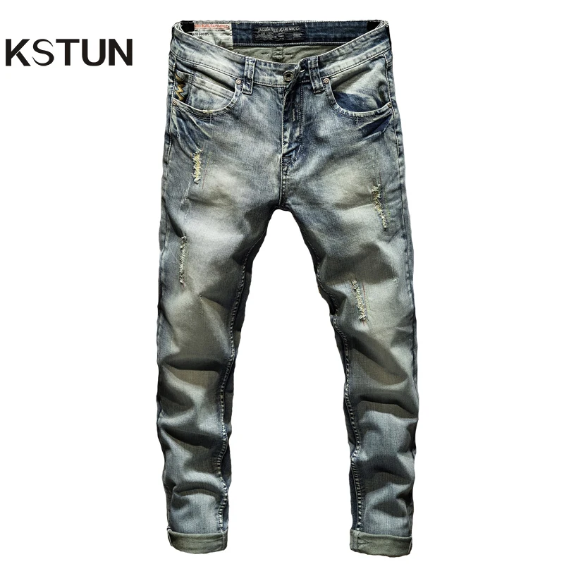 Slim Jeans Men Light Blue Stretch Ripped Biker Jeans Pants Man Distressed Mens Jeans Slim Fit Casual Denim Pants Boys Trousers Jeans Aliexpress Slim Jeans Men Light Blue Stretch Ripped Biker Jeans Pants Man Distressed Mens Jeans Slim Fit Casual Denim Pants Boys Trousers Jeans Aliexpress