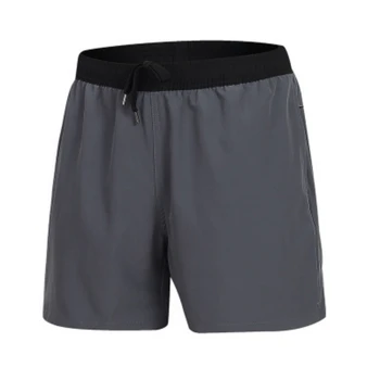 

Shorts Man Summer Beach Solid Casual Pocket Short Pants Zipper Elastic Loose Breathable Quick Dry Fashion