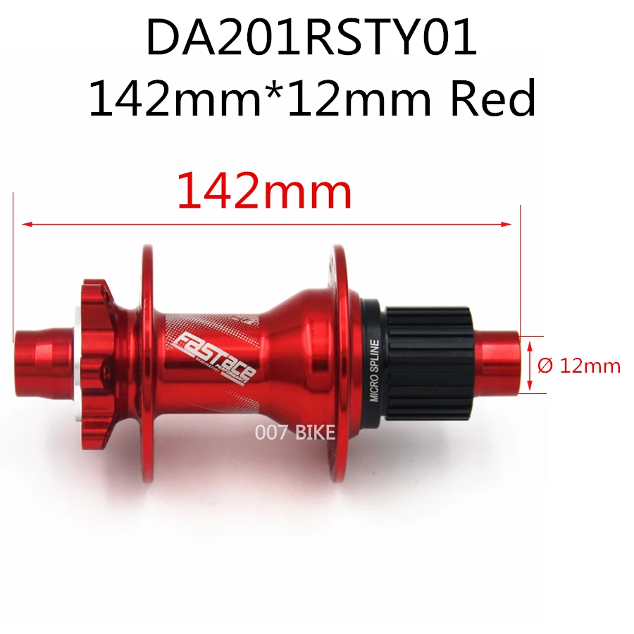 FASTACE DA201 F/R XT M8100 M7100 FH BH концентратор 32H 100x15 мм 110x15 мм 142x12 мм 148x12 мм E-THRU ось велосипеда 12 Скоростей