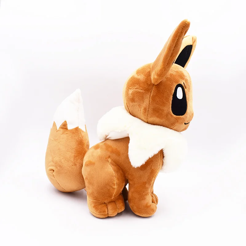 12 дюймов Большой размер Eevee японский аниме милый плюшевая игрушка мягкие животные сидя мультфильм куклы День рождения Рождественский подарок для детей