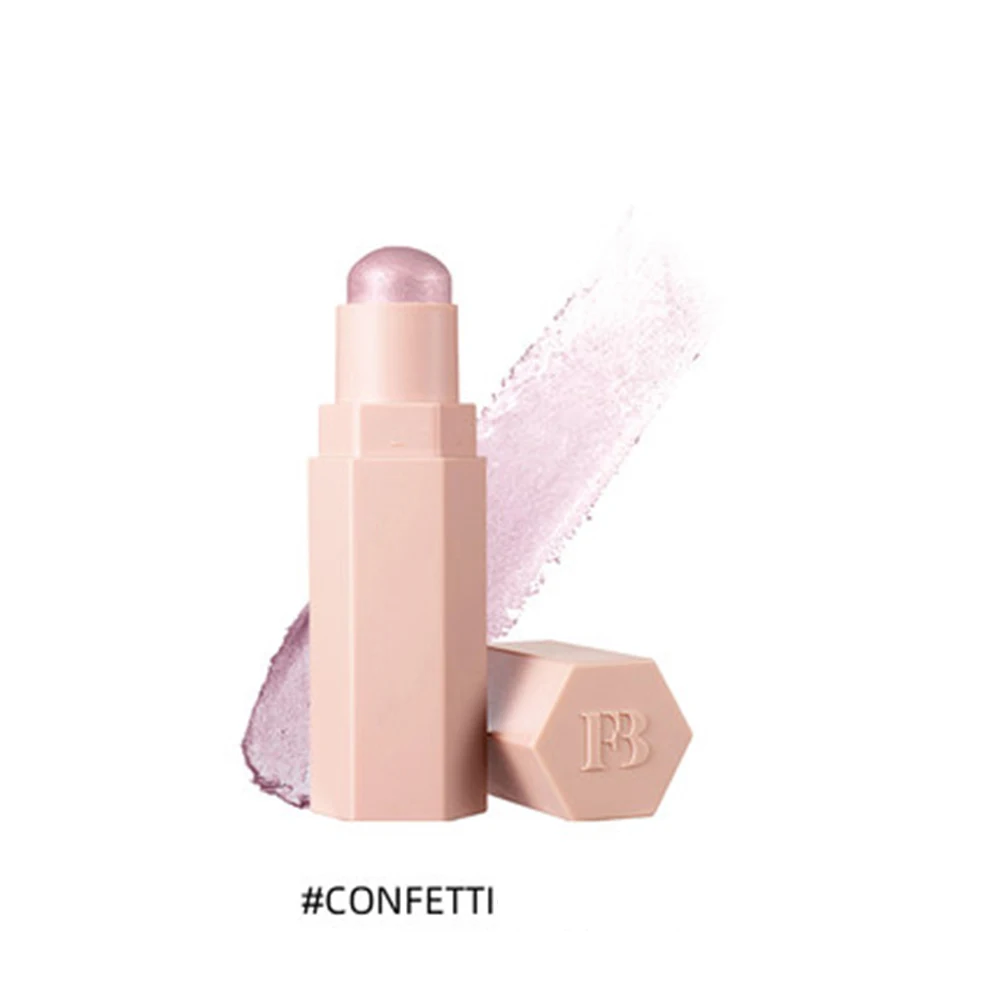 FENTY-CONFETTI 3D светильник для лица, высокий светильник er Stick, декоративный контур, высокий светильник er Pen, мерцающий блеск, Осветляющий макияж, высокий светильник er - Цвет: FENTY-CONFETTI