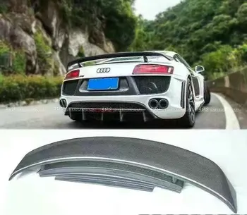 

For Audi R8 CoupeCar Styling GT Type Carbon Fiber Rear Trunk Boot Spoiler Wing Lips Tuning Aero Body Kit