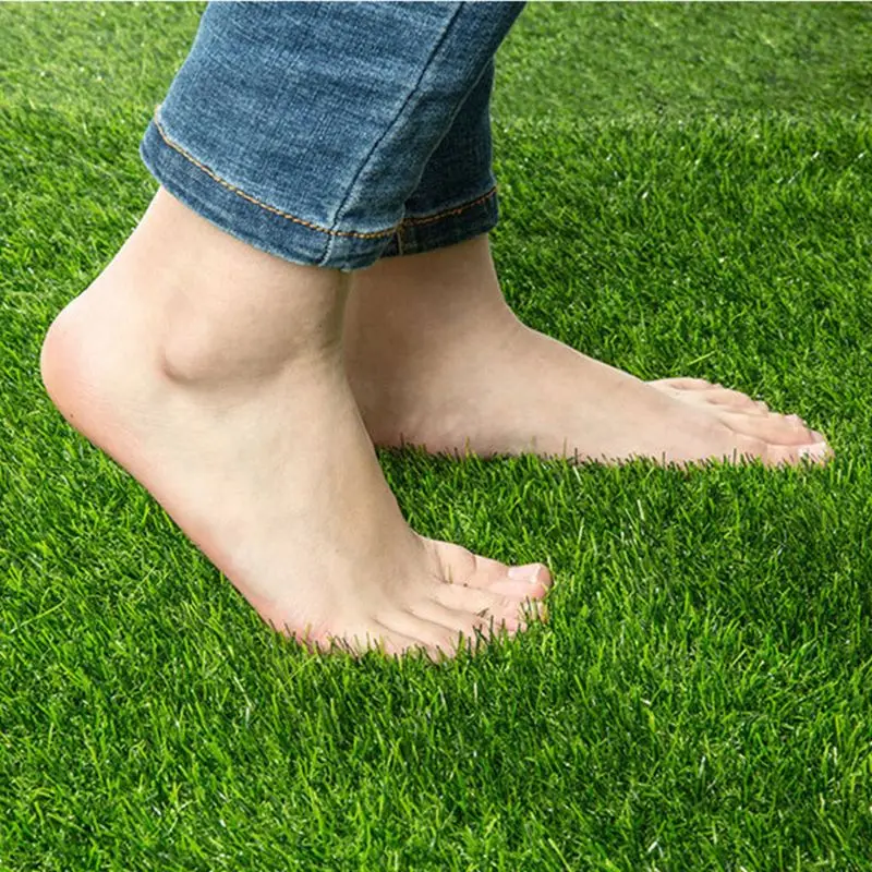 1cm Thickness Artificial Lawn Carpet Fake Turf Grass Mat Landscape