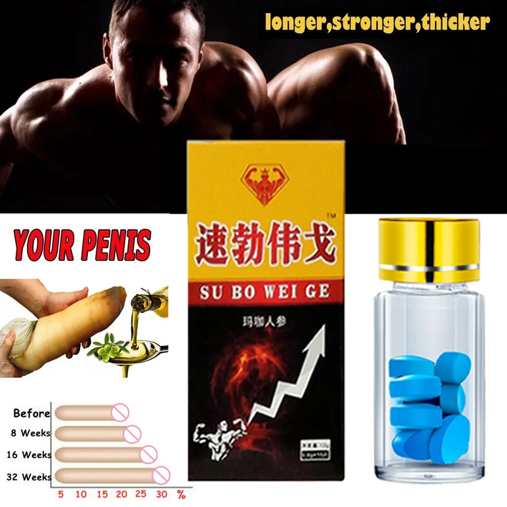 Man Viagra Enhance Male Penis Fast Erection Medicine Men's Sex ...