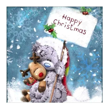 

5D DIY Diamond Painting Full Drill Round Christmas Teddy Cartoon Bear Kit Embroidery Mosaic Rhinestone Cross Stitch Home Decor