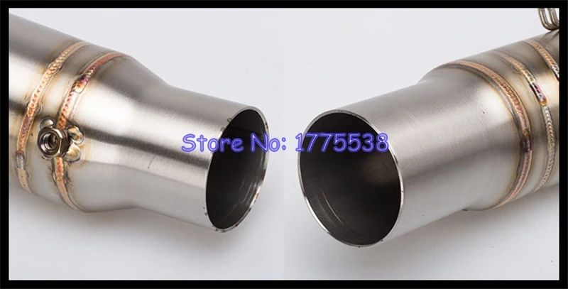 Motorcycle Exhaust System Link Pipe for Kawasaki 2010-2020 Z1000 Z1000SX NINJA 1000 Exhaust Muffler Link Pipe Connect Mid Pipe - Image 4