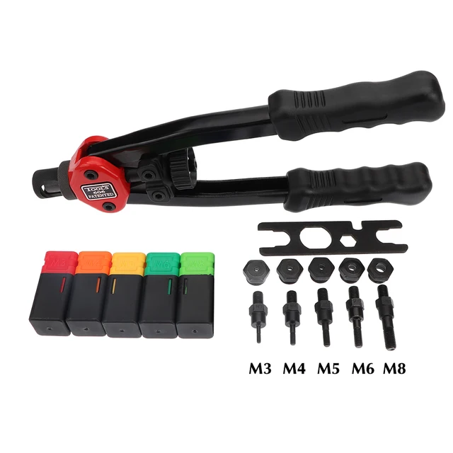 Kit 300 Pezzi Dadi Per Rivetti PEM - Assortimento Inserti Metallici Per Fai Da Te - Foto 11