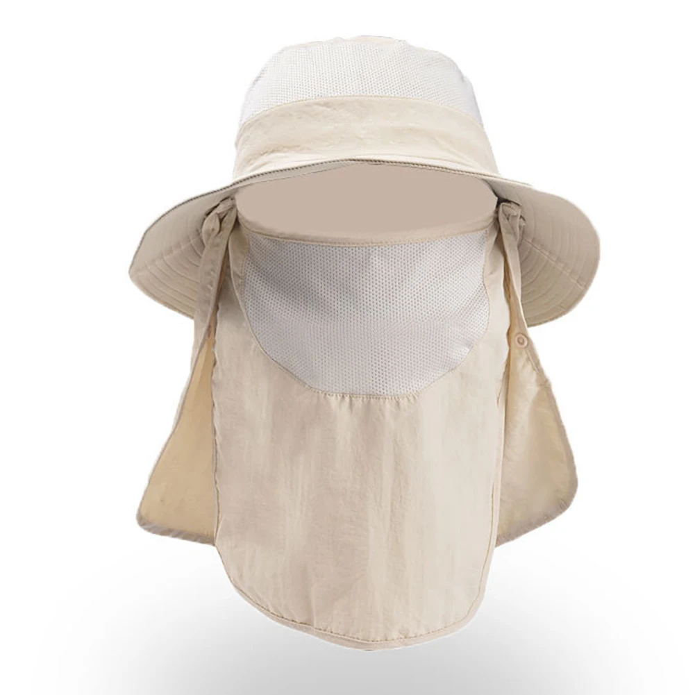 Новое поступление Летняя УФ Солнцезащитная рыболовная шляпа широкополый фермер садовник Кепка для всех видов спорта на открытом воздухе Прямая для рыбалки