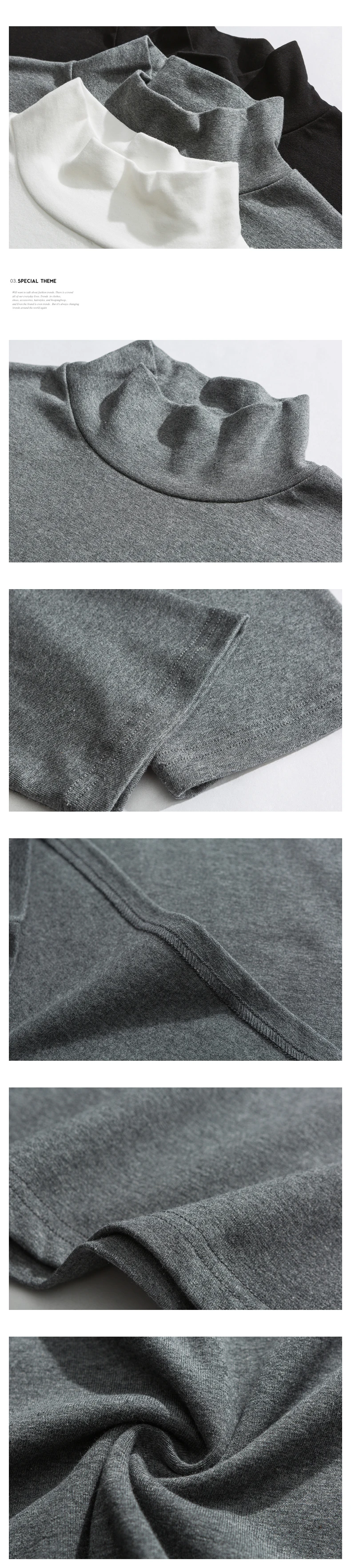 Men's sweater winter new slim solid color turtleneck sweater long-sleeved sweater loose casual personality youth men's wear