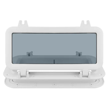 

Hot-Marine Boat Yacht RV Porthole ABS Plastic Rectangular Hatches Port Lights Replacement Waterproof Windows Port Hole Portlight