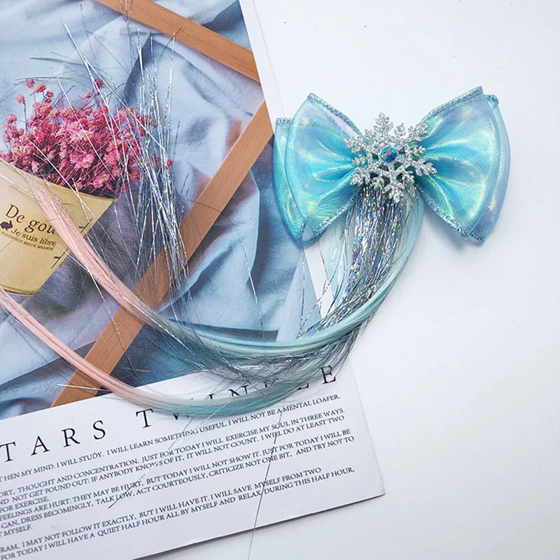 Заколки для волос в виде снежинок с жемчужинами|Аксессуары девочек| |