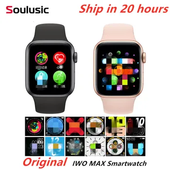 

Smartwatch IWO13 T500 Series 5 Bluetooth Call 44mm Smart Watch Heart Rate Monitor Blood Pressure for IOS Android PK IWO 12 IWO 8