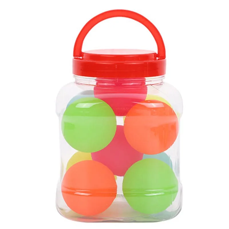 1PCS Big Size 55MM Bouncy Balls For Kids Party Favors Children Luminous Toys Glow In The Dark Birthday Gifts Carnival Prizes 6