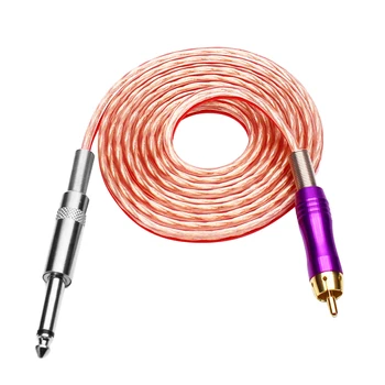 

High Sensitivity -Clip Cord RCA Cable Tattoo Connector Cords Wire 1.8m Long for Tattoo Machine