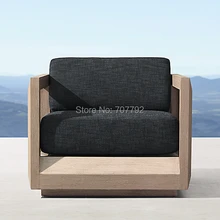 Уличная мебель деревянная мебель погода Тиковый стул для отдыха