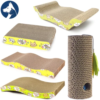 

Interactive Cat Toy Paper Cat Scratching Post Self Playing Toy for Cats Cardboard Cat Scratcher for Kitten Pet Supplies Cat