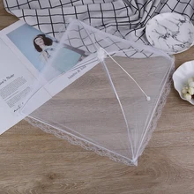 4 шт. большой всплывающий сетчатый защитный чехол для еды, защитный чехол для палатки, сетчатый зонтик для пикника, защита для еды 32 см x 32 см