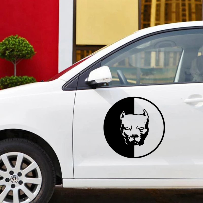 CS 471 # Dog Pit Bull 22 забавная Автомобильная наклейка Водонепроницаемая