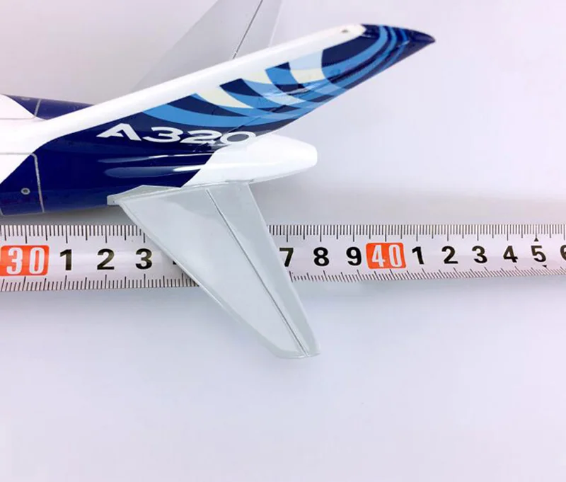 36 см 1/100 масштаб коллекционные Airbus A320NEO игрушечные модели самолетов авиалайнеров литье под давлением пластиковый сплав самолет F воздушные вентиляторы подарки