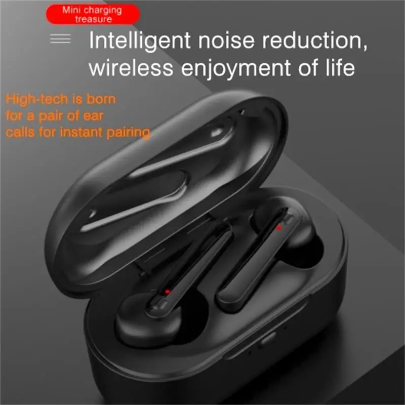 Мини беспроводные bluetooth-наушники для спорта с 2600 мАч зарядным чехлом huawei samsung Xiaomi