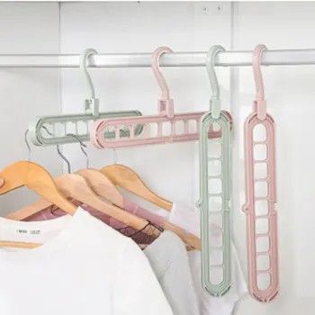 

Multi-port Support Circle Clothes Hanger Magic Clothes Hanger DROPSHIPPING