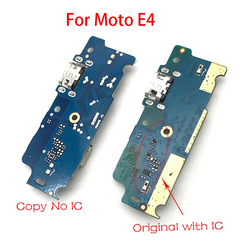 1 шт. разъем зарядного устройства usb разъем док-порта микроплата гибкий кабель для Motorola Moto E4 Plus E5 G4 G6 Play G5 запчасти