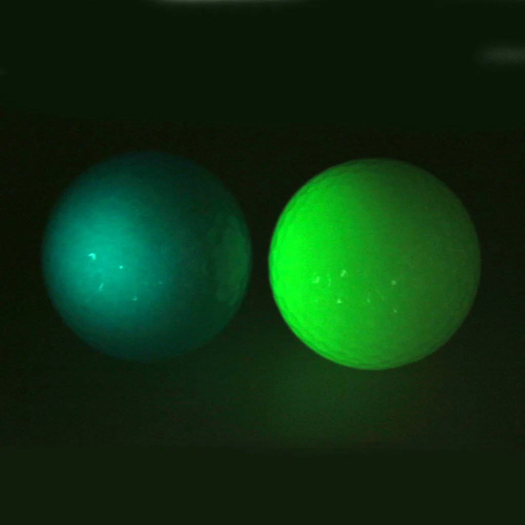 Golf Luminous Ball Training Practice Balls Fluorescent Tournament Tennis Ball