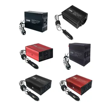 

Car Inverter 300W Dual USB DC12-AC110V/220V Power Converter Charger Adapter