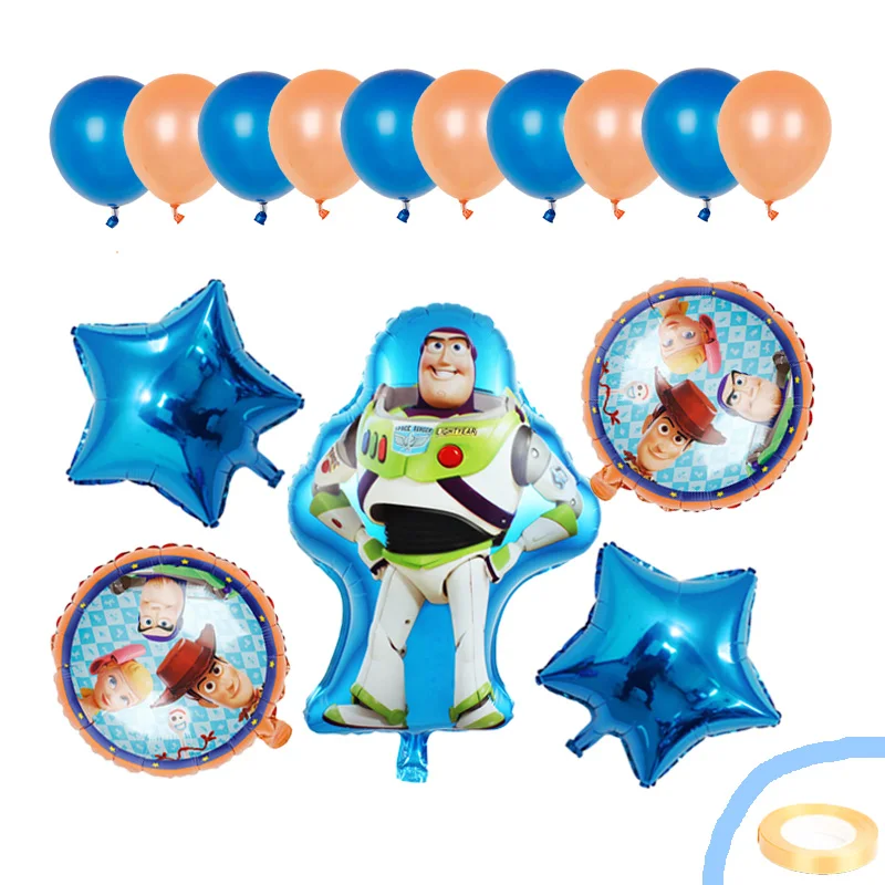 1set 1 компл. Cumpleavienos История Игрушек 4 вечерние воздушные шары из фольги globos woody Lightyear 32 дюйма розовое золото Количество шарики для день рождения вечерние Декор дети - Цвет: 1set