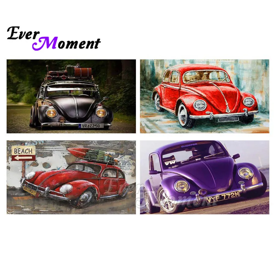 

Ever Moment Diamond Painting 5D DIY Car Decor Handmade Picture Of Rhinestone Full Square Drill Diamond Embroidery Mosaic ASF1747