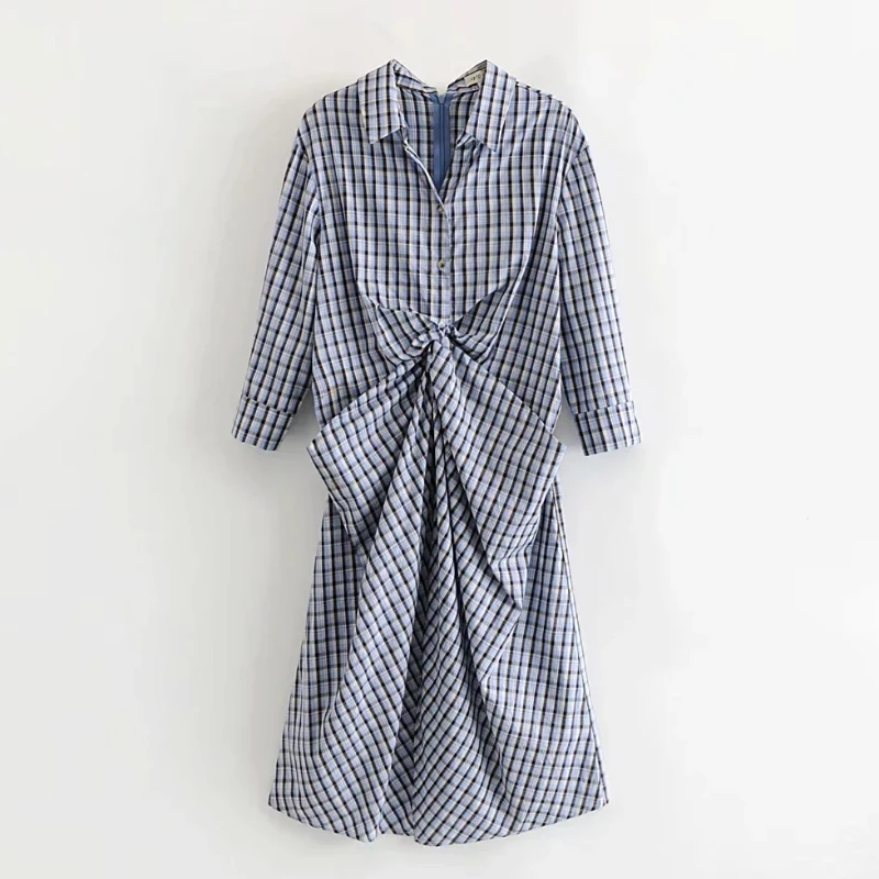 shirtwaist midi dress