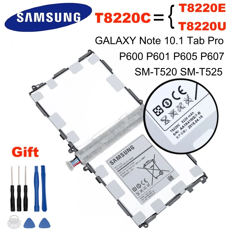 T8220C планшет батарея на мобильный телефон T8220E T822U для Сань Син GALAXY Note 10 1 вкладка Pro