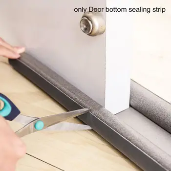 

Flexible Door Bottom Sealing Strip Sound Proof Noise Insect Reduction Under Door Draft Stopper Dustproof Window Weather Strip
