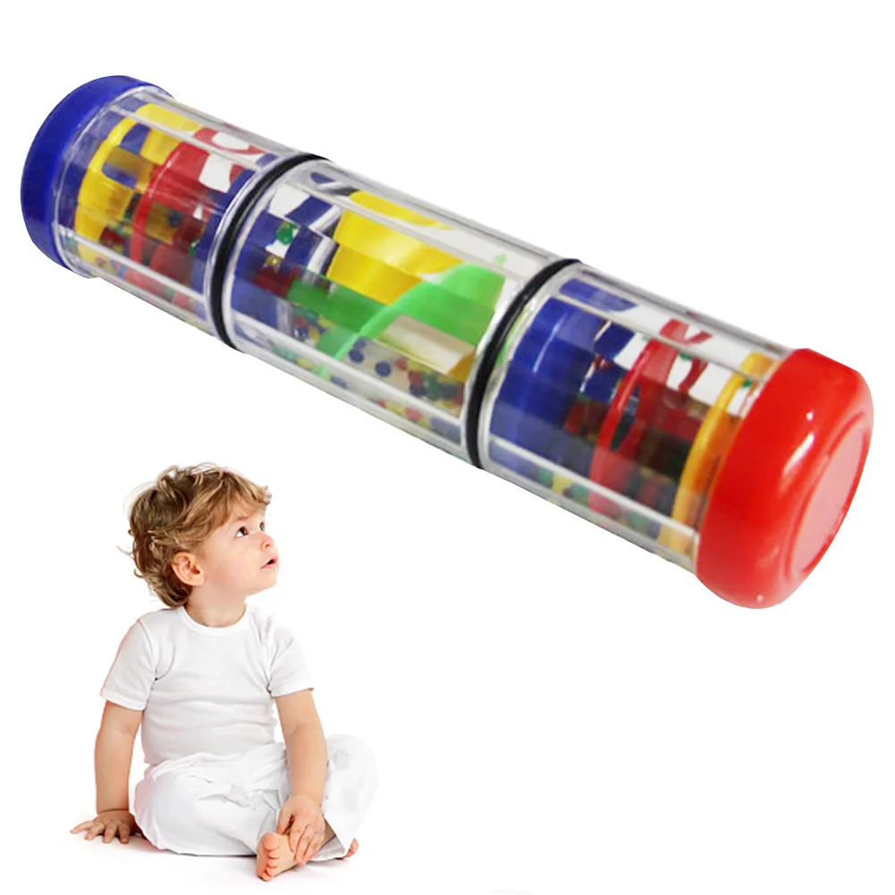 Rain Stick Rhythm Toddlers Rainmaker Shaker Interest Cultivation Early Learning Safe Musical Toy Parent Child For Baby Sound enlarge