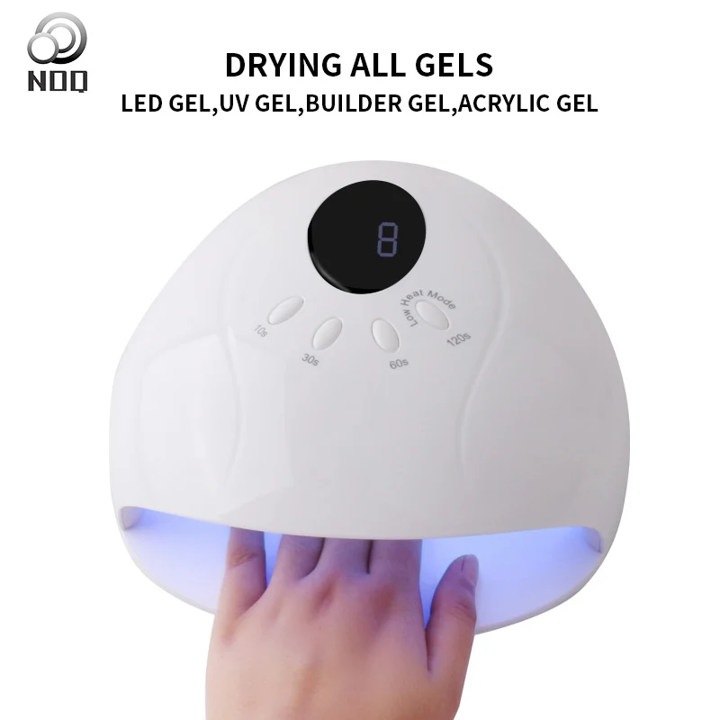 Лампа NOQ Max66W УФ/LED профессиональная для маникюра аппарат сушки гель-лака 33 бусины |