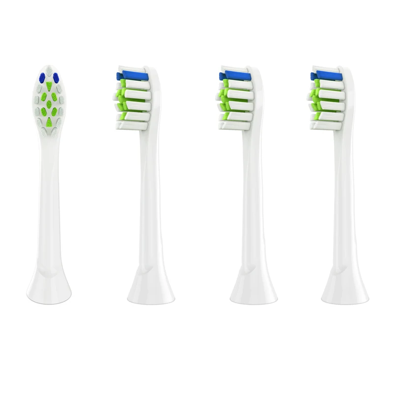 4 шт./лот Замена Зубная щётка головок для зубной щетки Philips Sonicare ProResults Diamondclean HX6013/66 HX6930 HX9340 HX6950 HX6710 HX9140