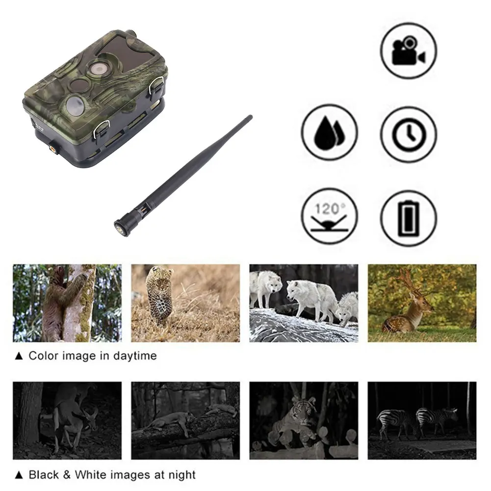 Trail camera портативный многофункциональный 0,3 s 16MP 1080p HD Camping Take Photo Video recorder фотография животных ИК-камера для охоты