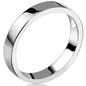 

Fashion plated rose gold titanium steel simple personality hipster jewelry index finger ring men and women couples ring ceramic