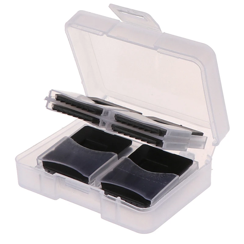 1pc Plastic CF SD TF Card Storage Box Protector Holder Hard Case Potable CF Carrying Memory 5