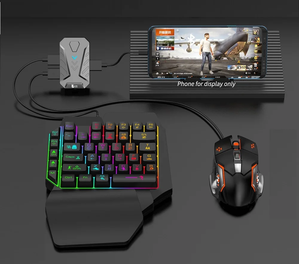 Игровой конвертер PUBG механическая клавиатура геймпад контроллер и проводное