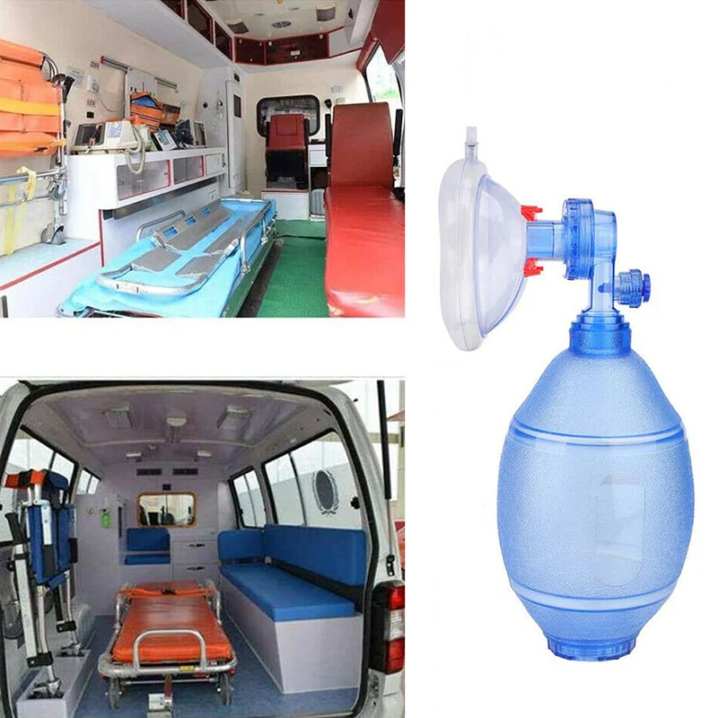 

Simple Breathing Tool Adult PVC Mask with Oxygen Tube for Home Professional Use NC99
