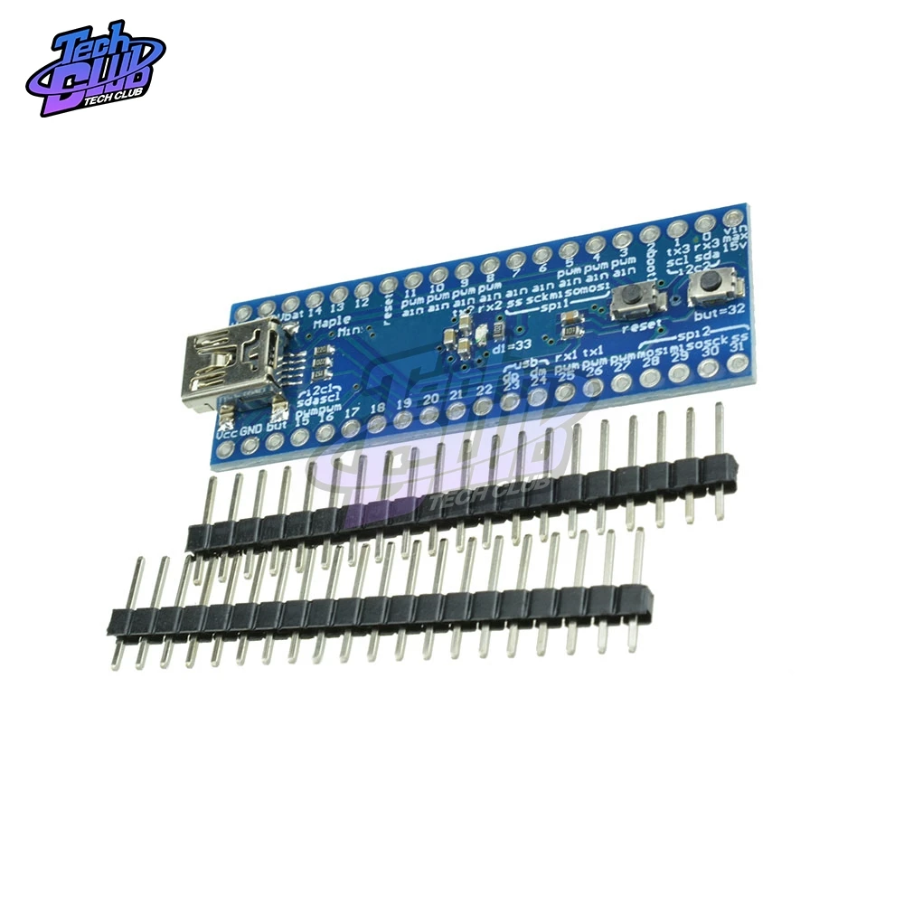 Плата управления STM32F103CBT6 Maple Mini ARM STM32 3 В USB|Детали и аксессуары для приборов| |