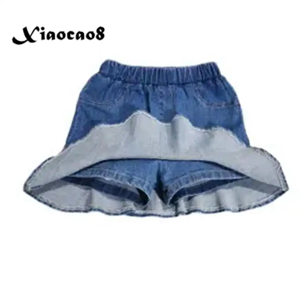 4-16 Anni Gonna Per Ragazze Adolescenti Pantaloncini Di Jeans Per Bambini Estivi Per Grandi Ragazze Vestiti Da Spiaggia Pantaloni Corti Per Bambina 6 