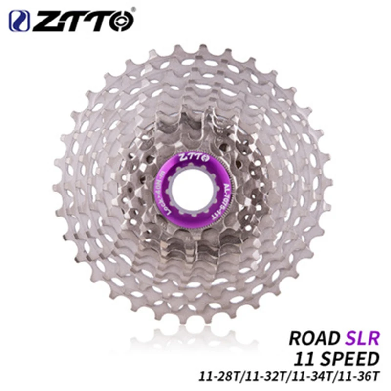 

Cassette Road Bike 11 Speed 28/32/34/36T Bike Bicycle Flywheel Ultra-Light Cycle
